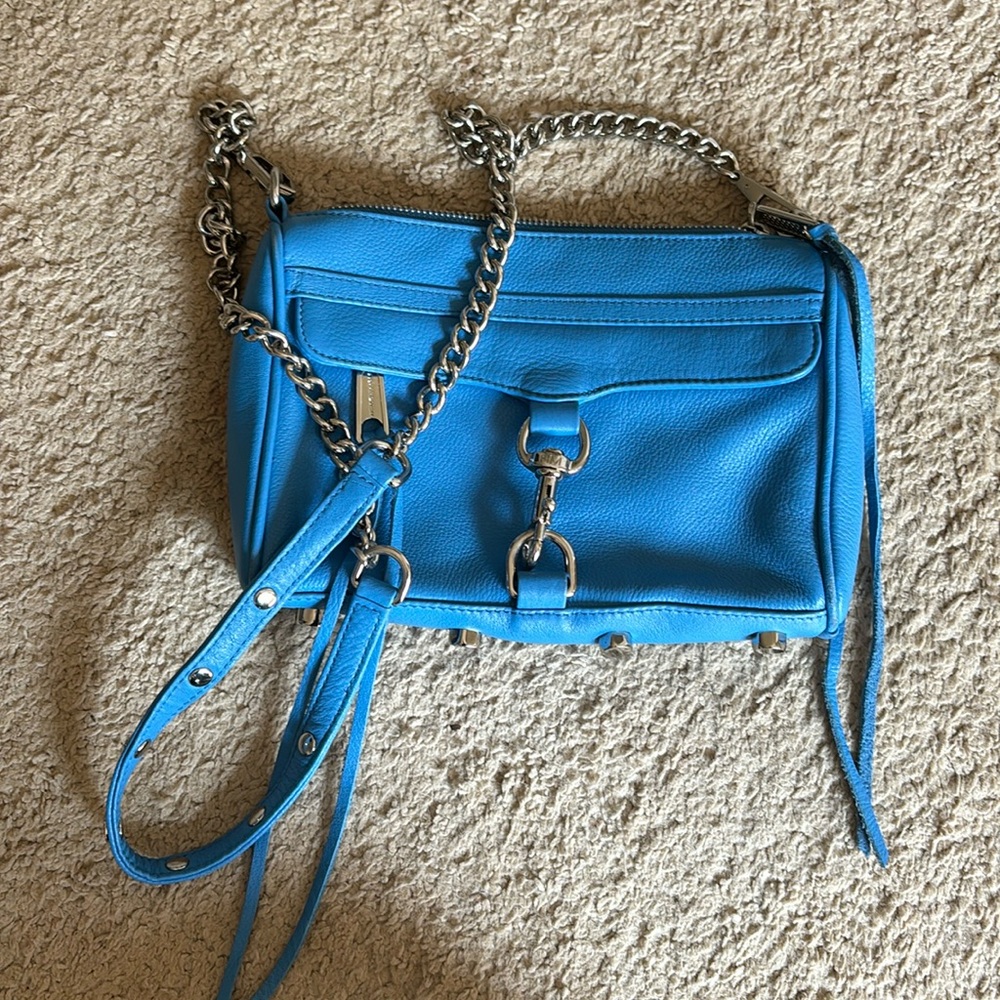 Rebecca Minkoff blue crossbody